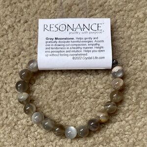 Gray Moonstone Bracelet